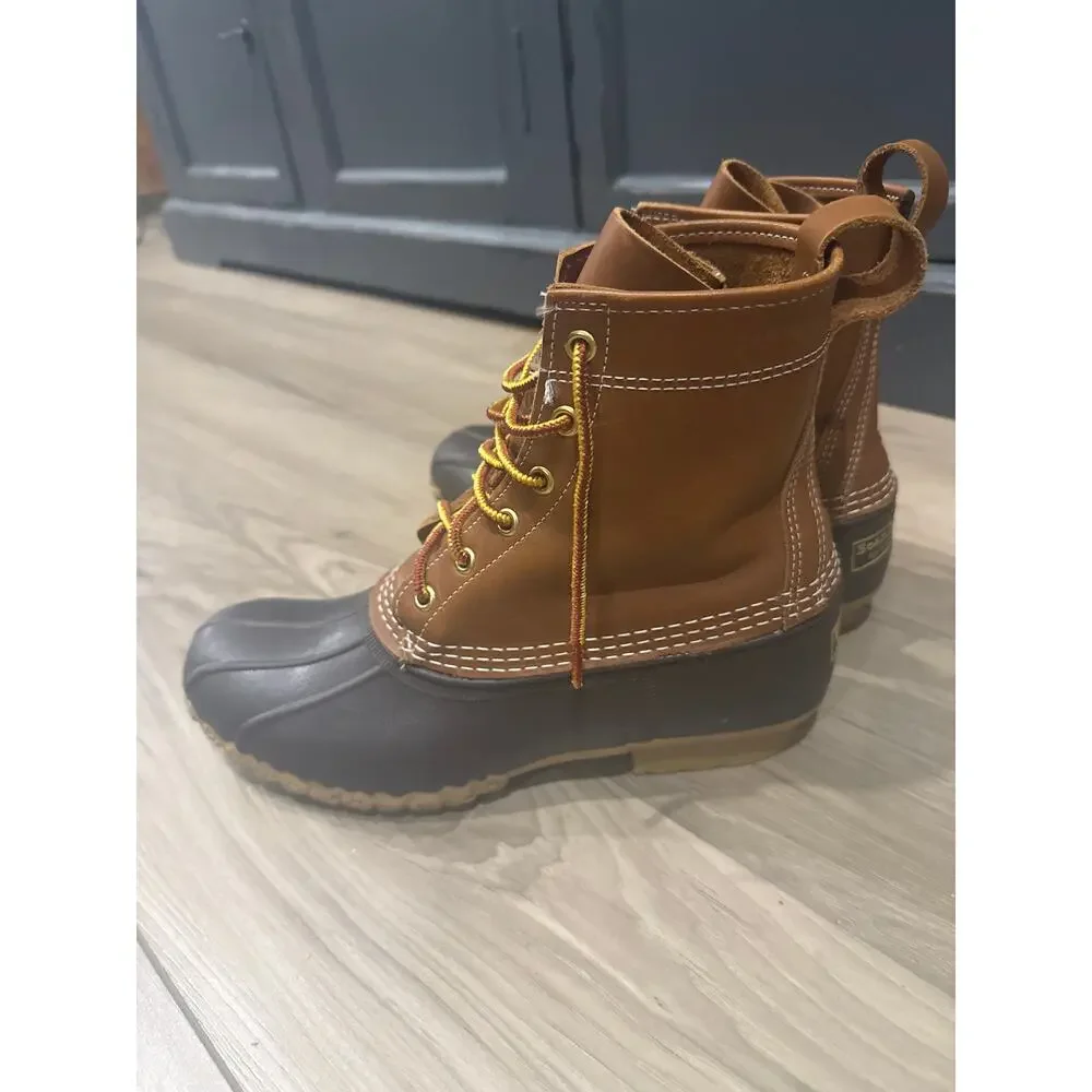 NEW LL Bean 8" Bean Boots Duck Boots Women's Size 8 M - Picture 3 of 9